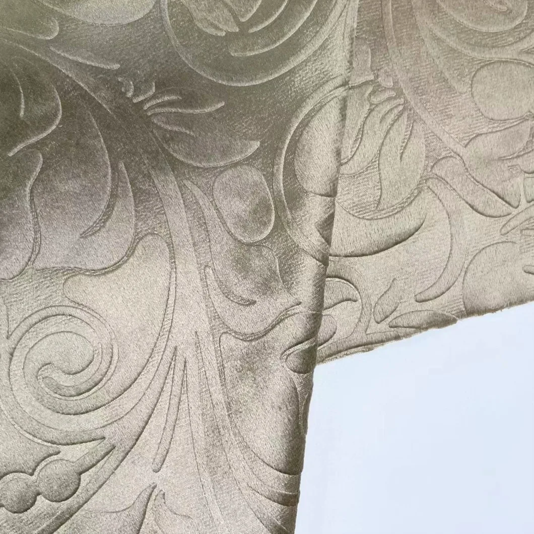 China Manufacture Embossed Upholstery Sofa Fabrics for Hotel