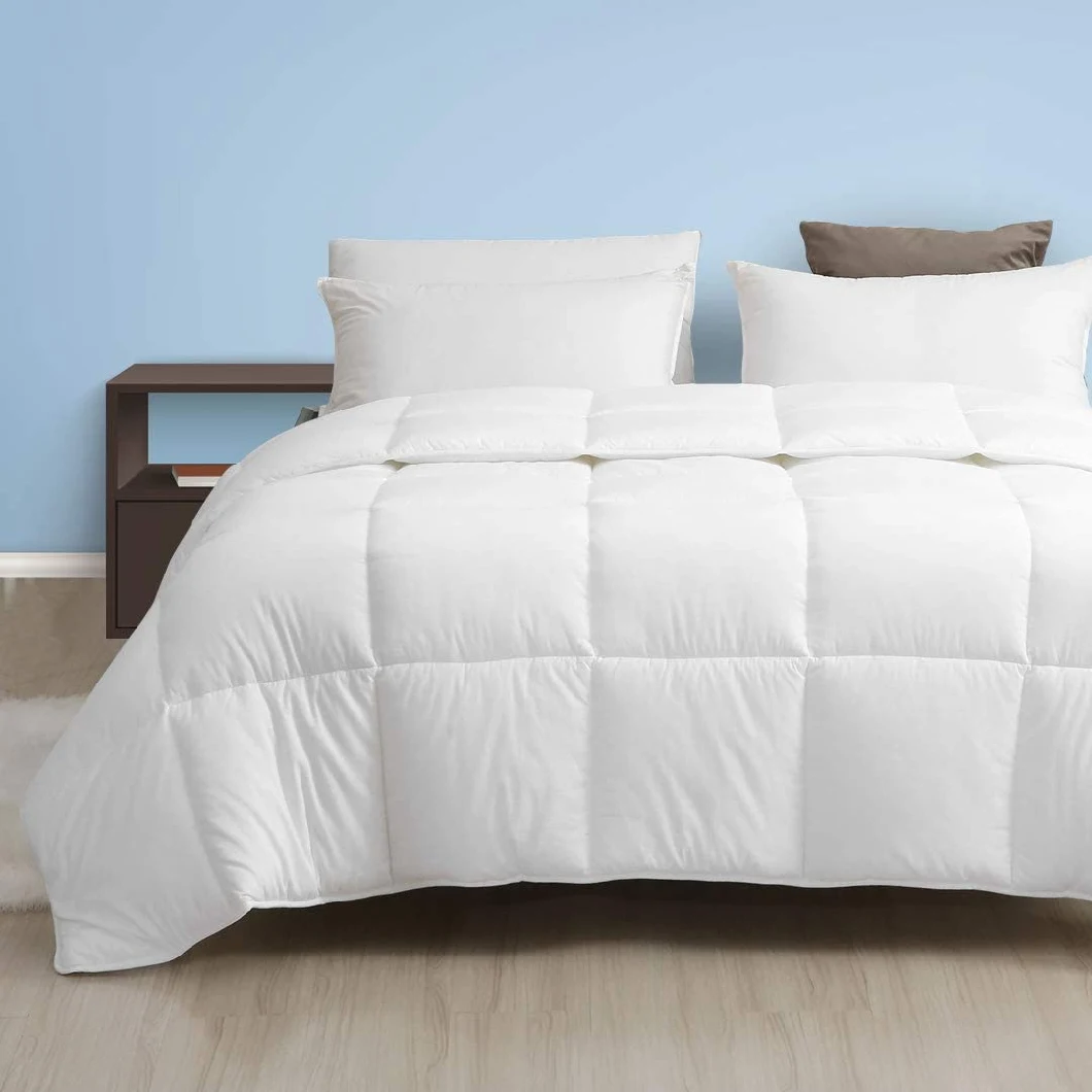 Wholesale Polyester Quilt Inner Microfiber Duvet Insert Comforter Home Hotel White