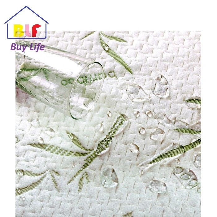 Polyester Quilted Top Mattress Topper Cover with Skirt