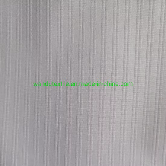 High Quality Solid White 100 Polyester Bleached Hotel Bedsheet Fabric 130GSM